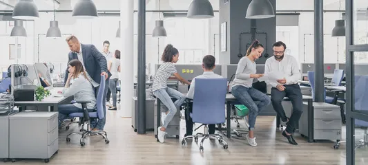 Illustration de l’article « Inconvénients sur l’openspace : 3 idées reçues »